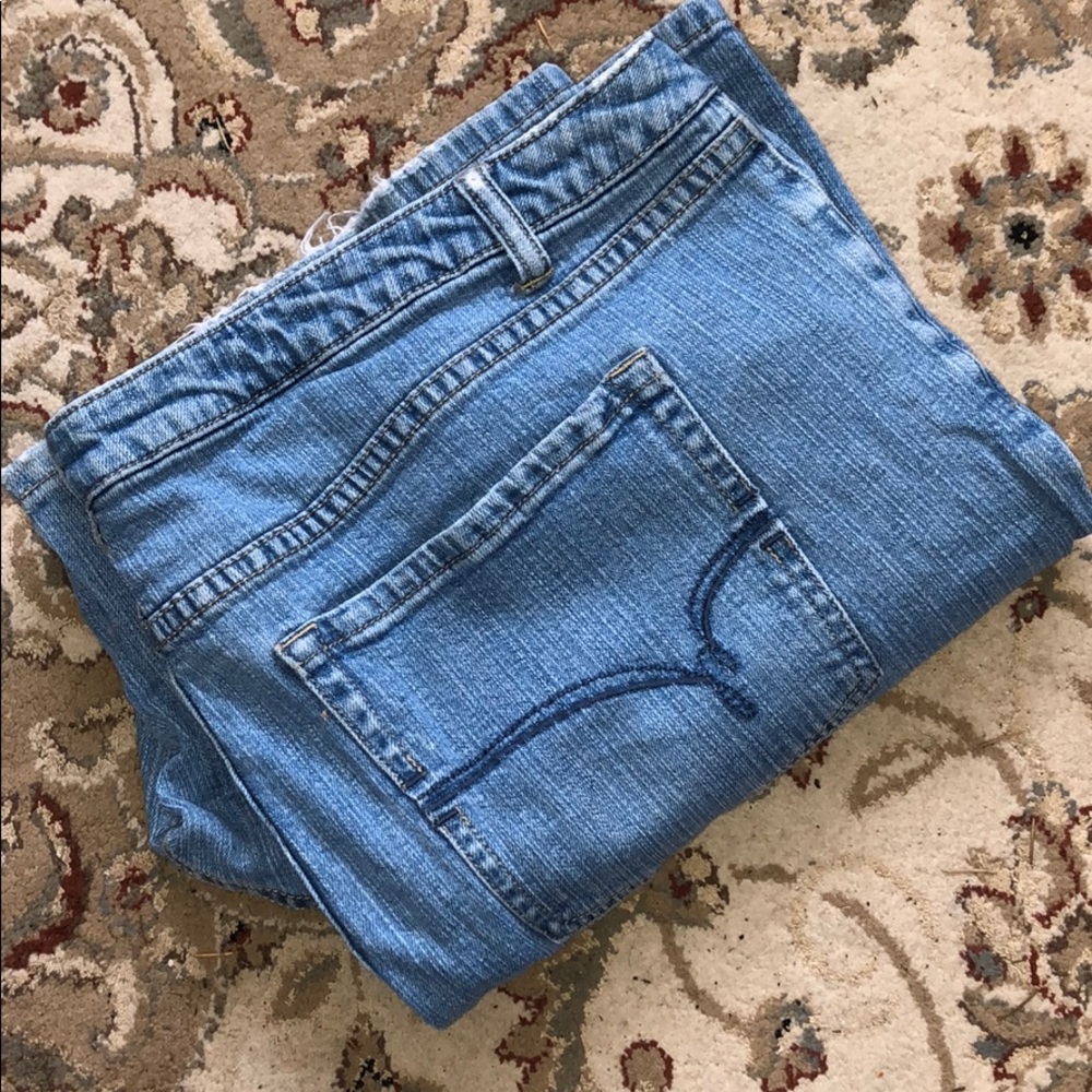 💚 ⚪️EUC Plus Size Petite Jeans